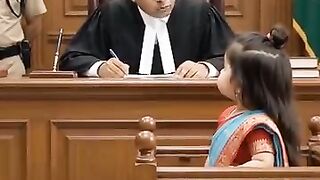 Acting of small beby........