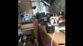When the boss randomly bugs out