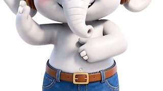 O elefante  tá online