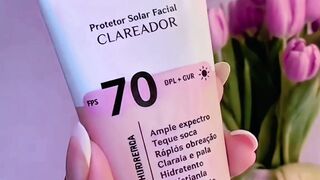 Protetor solar facial