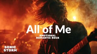 John Legend - All of Me (Emotional Romantic Rock Ballad Cover) | Sonic Storm