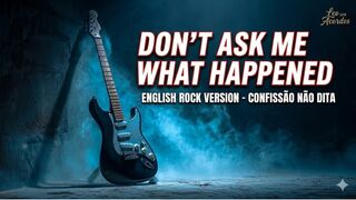Don't Ask Me What Happened - Emotional Rock (English Version) 🎸✨