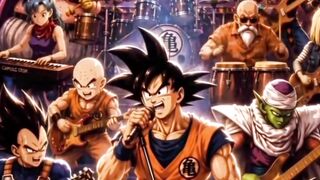 GOKU formou uma BANDA DE ROCK