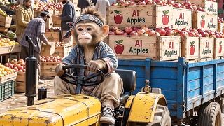 Monkey Gives Apple Farmers a BIG Warning About This Year’s Rate! 🍎🐒🚜