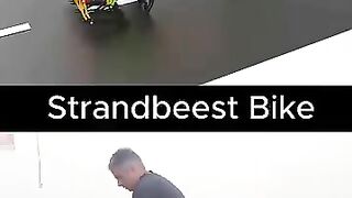 😮😮 This bike walks