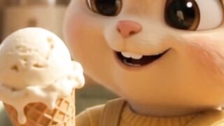 Pip com sorvete