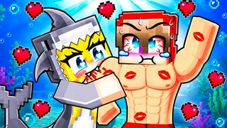 Kidnapped By A SHARK 🦈 GIRL In Minecraft