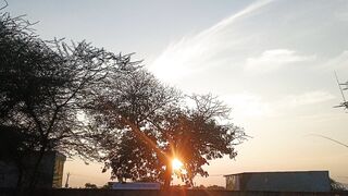 Sunrise view of India || amazing nature