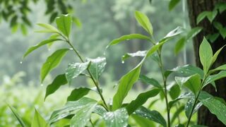 Peaceful Rain in Beautiful Nature | Relaxing Rain Sounds