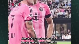 Agen Casemiro kembali berulah dan Membuat Messi terkejut 😳