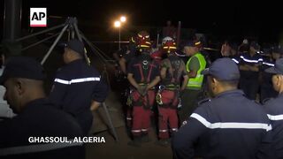 10-year-old boy trapped in a well in Algeria dies after days of rescue efforts