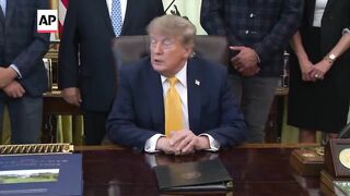 Trump says Iran conflict is 'small potatoes for us'