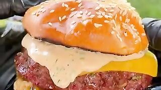 Smoked crack burgers