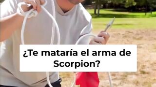 La cuchilla mortal de escorpio