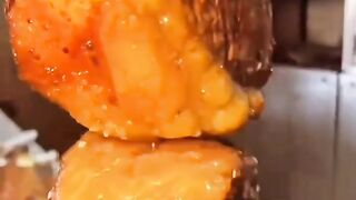 Buffalo Meat Barbecue with Melted Cheese” 🦬🥩🧀🔥