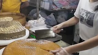 Special gourmet brown sugar glutinous rice cake