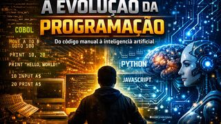 A Evolução da Programação | Do Código Manual à Inteligência Artificial