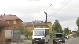Try not to laugh, funny video at road from Canada, must watch.