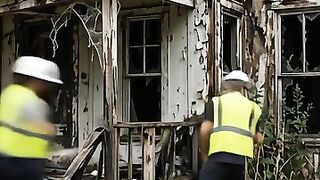 reforma numa casa abandonada