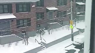 Tempestade de neve boston
