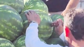 Проба арбуза Манчестер 🔪🍉🔥.
