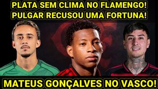 Plata sem clima no Flamengo! Notícias do Flamengo