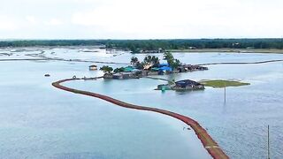 পানির মাঝে স্বপ্নের গ্রাম 💫 The Beautiful of Bangladesh
