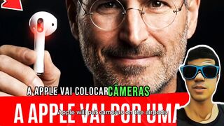 Apple colocou CÂMERA no seu OUVIDO!