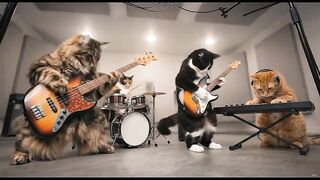 😺Cats Playing Blues and Jazz#4