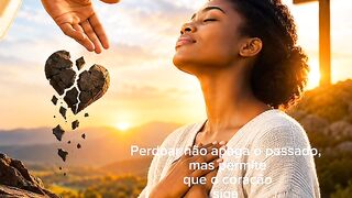 Perdoar não apaga o passado, mas permite que o coração siga em paz com Deus.