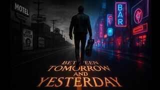 Between Tomorrow and Yesterday – Because some stories never end." -  powerful romantic rock ballad