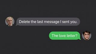 What If Draco Accidentally Sent Harry a Love Letter? | Wizarding Chats