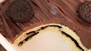 Oreo and Chocolate Pavê.