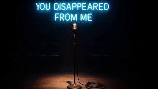 You Disappeared from Me"  romantic rock ballad blending emotional lyrics with acoustic guitar