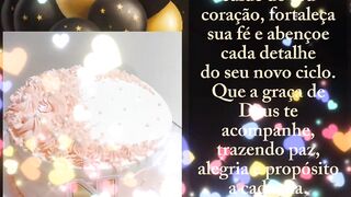 Vidió de aniversariantes e uma data especial 🎂👏