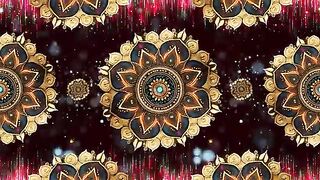 Ethnic Mandala Flower Rotation Background 4K Loop Video _ Wedding Invitation Background Loop Video.mp4