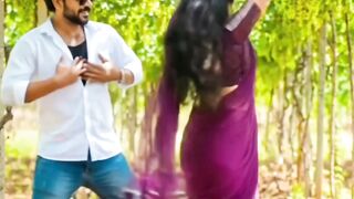 ద్రాక్షతోటలో లవర్స్ డాన్స్ 💕🍇 | Only Music | BVR Videos #Shorts