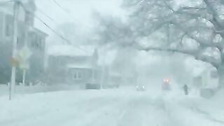 Tempestade de Neve boston ma usa