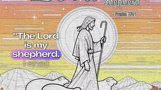 God Says: Rest in My Peace 🕊️ | Psalm 23:1–2