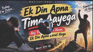 ایک دن اپنا ٹائم آئے گا 🔥 | آج تھوڑا ڈاؤن ہوں، ایک دن اپنا لیول ہوگا | Motivational Song