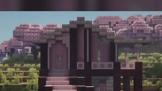 🌸 I Built the PRETTIEST Cherry Blossom House in Minecraft!