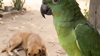 That dog works less than a broken fence!”