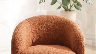 Is This Burnt Orange Chair TOO Much? Honest Opinion Needed