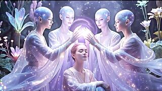 🌌🌸Sentirás Algo Inexplicable al Escuchar Esto_ 🌌🌸 Frecuencia Andromedana Poderosa _ 963 Hz(360P)