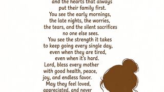 A prayer for every mother 🙏