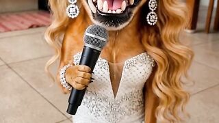O cãozinho cantor