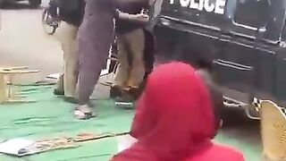 Scene viral TikTok video of the police