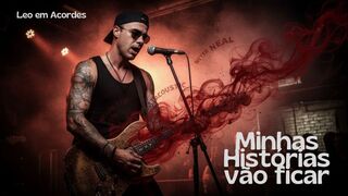 Minhas Histórias Vão Ficar - Leo em Acordes (Vídeo Oficial) Rock Romântico Emocional