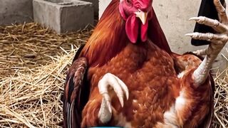 🐔 Hen Watching Mobile Like a Human! 😂📱 You Won’t Believe This! #Shorts