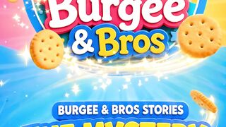 The Mystery of the Moving Biscuit 🍪😂 | Burgee & Bros #burgeeandbros #youtubekids #youtubekidschannel
